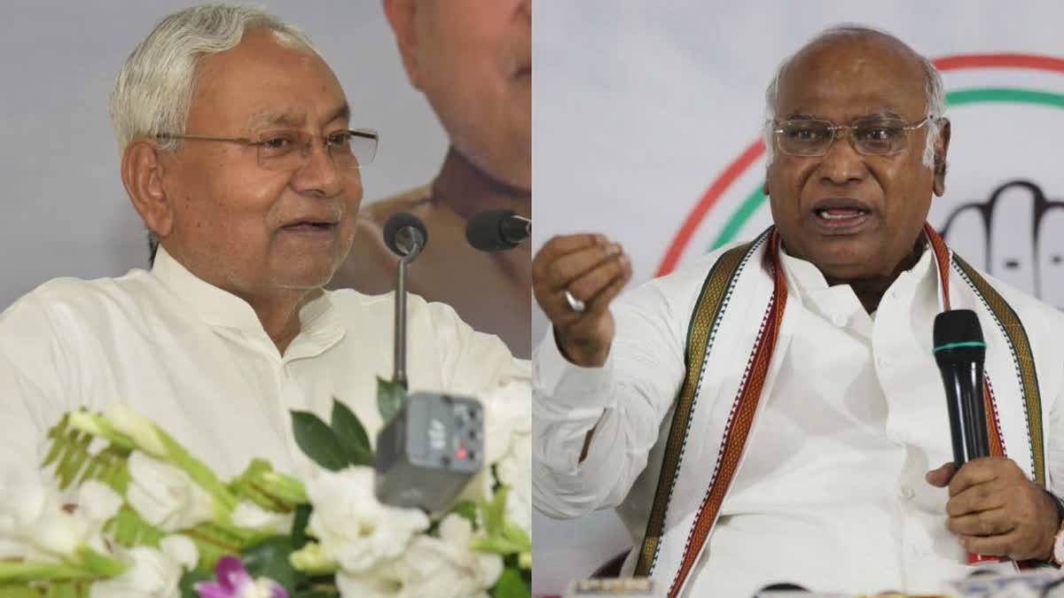 Bihar Cm Nitish Kumar To Meet Congress President Mallikarjun Kharge On