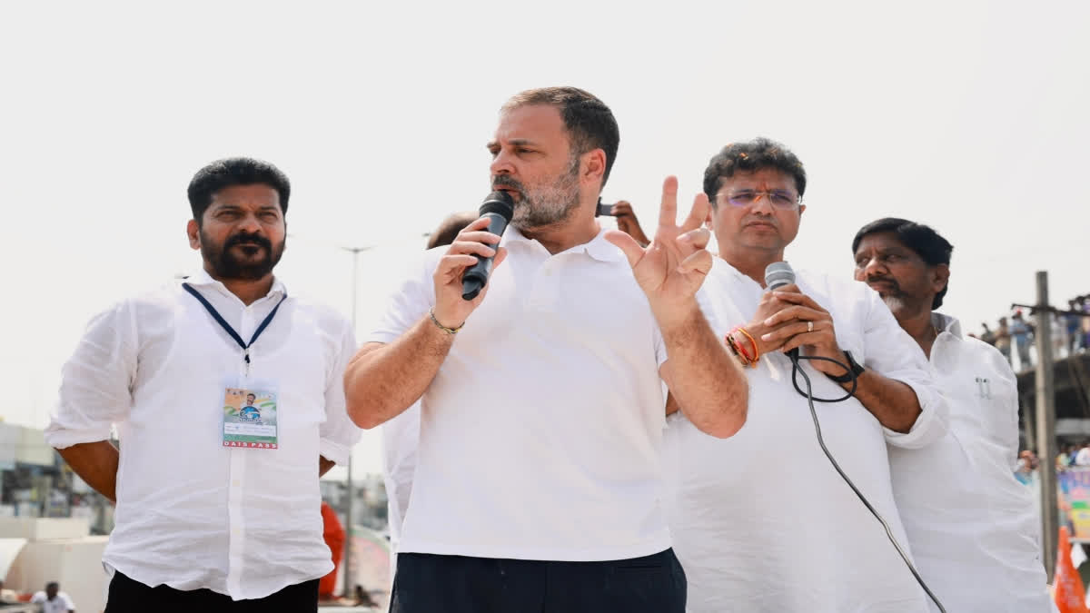 Rahul Gandhi Challenges Telangana Chief Minister Kcr On Caste Census