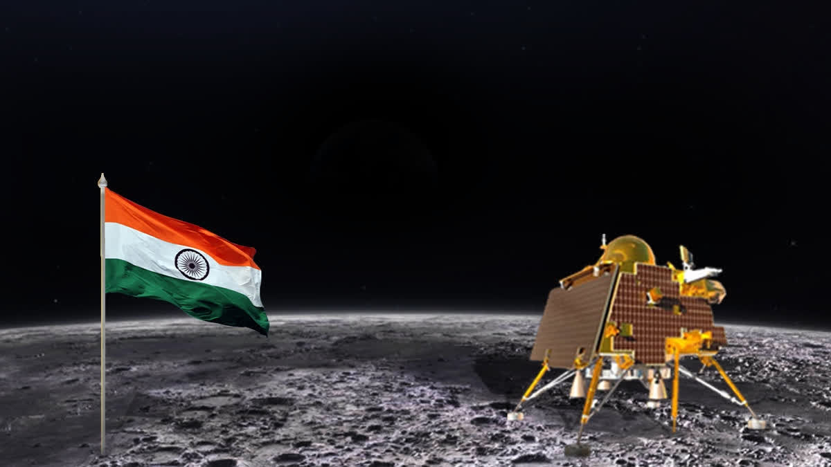 Historic Feat India On Moon As Isro S Chandrayaan Lands On Lunar South Pole