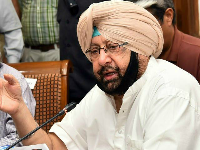 Punjab Chief Minister Capt Amarinder Singh