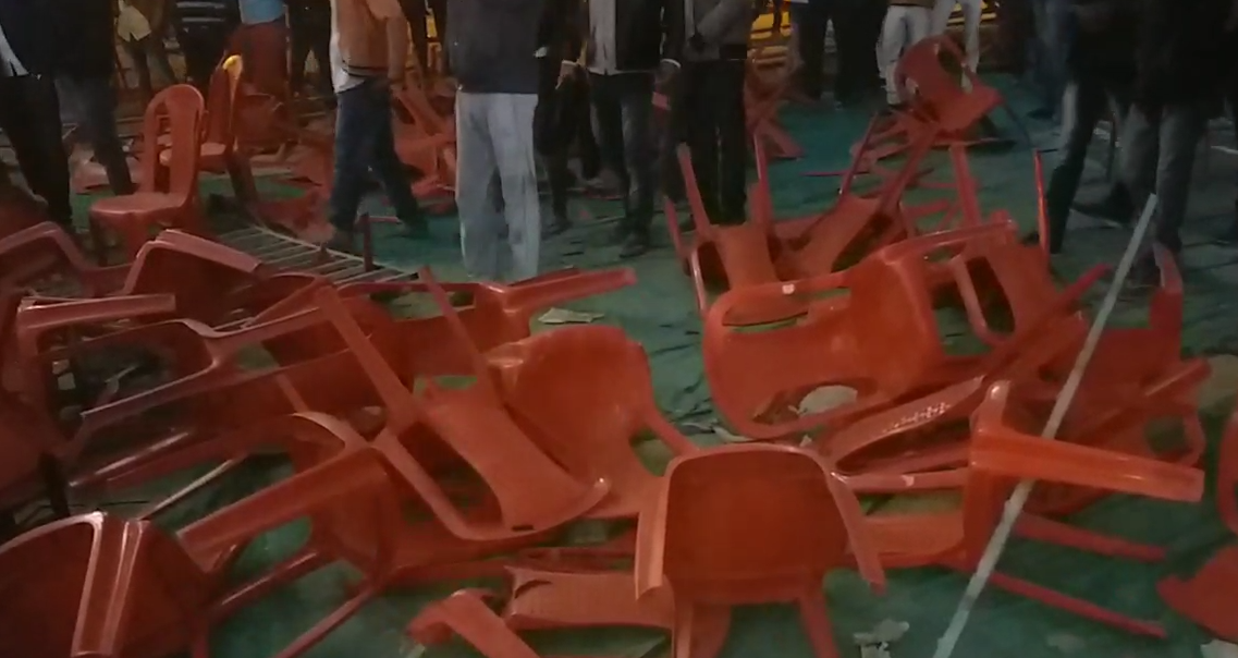 broken chairs