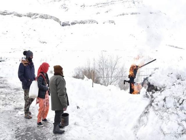 bad weather condition in lahaul spiti