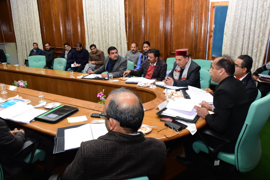 CM Jairam chaired the meeting