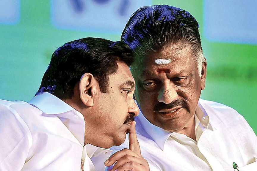 paneer selvam with palaniswami