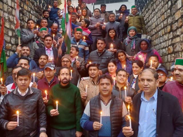 candle march in rampur