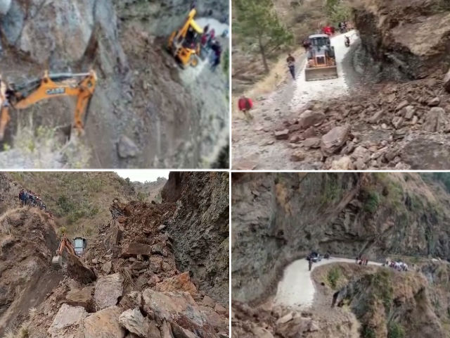 nahan, sirmaur, himachal pradesh, etv bharat, himachal news, landslide, हिमाचल प्रदेश, ईटीवी भारत, हिमाचल न्यूज, नाहन, सिरमौर, भूस्खलन