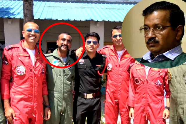 arvind kejriwal proud on IAF pilot Wing Commander abhinandan