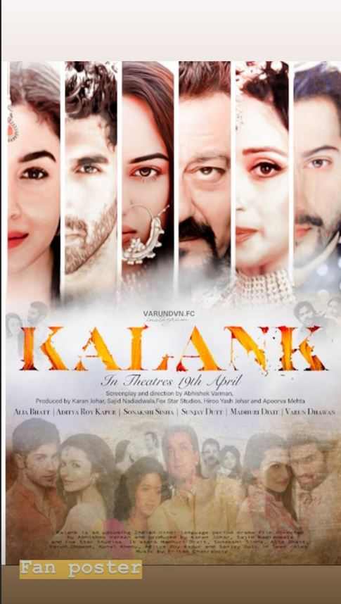 kalankposter,varundhawan,aliabhatt