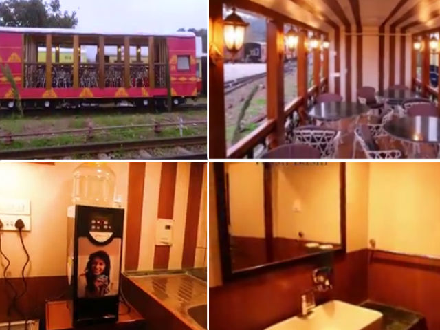 resturant facility provided on kalka shimla track