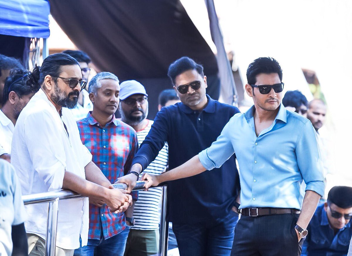 maharshi shooting