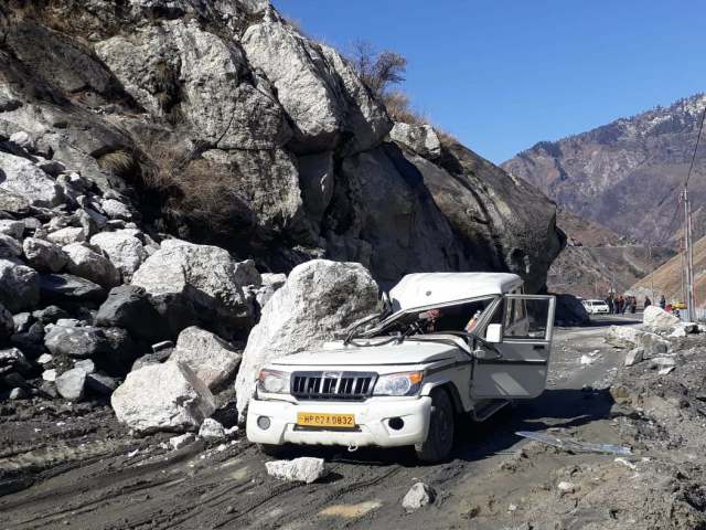 landsliding in kinnaur