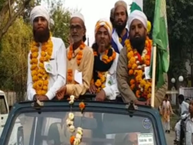 Peace procession on the occasion of Urs mubarak