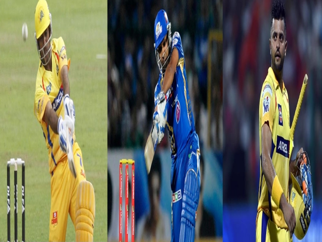 Dhoni, Rohit, Raina