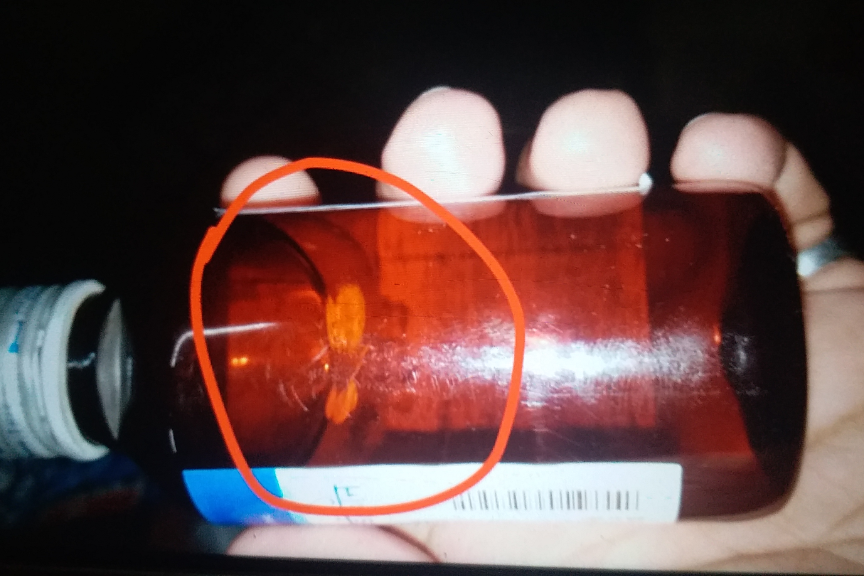 Worm in medicine in gtb hospital