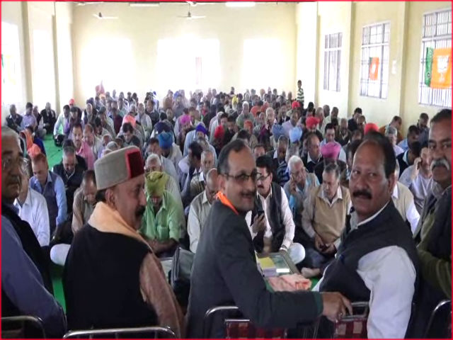 una, BJP State President Meetings, Workers in una