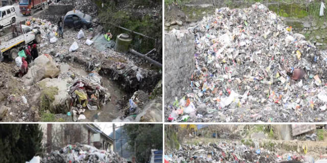 garbage problem in ward 11 in kullu