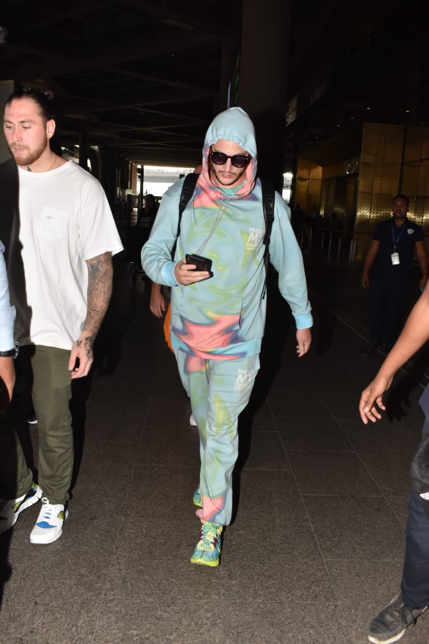 DJ Snake snapped at Mumbai airport