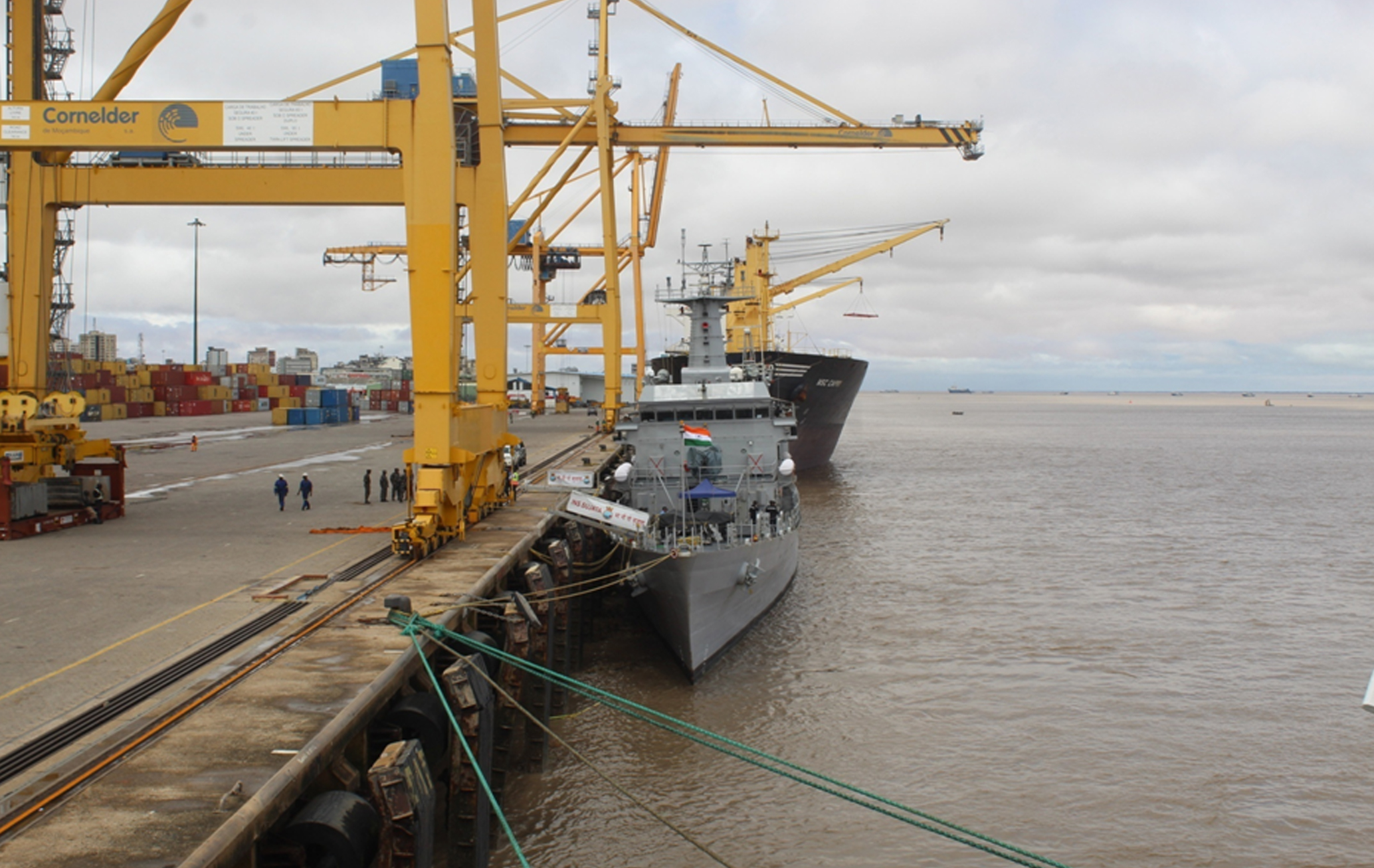 Indian navy,  cyclone Idai,  INS Shardul,  cyclone in Mozambique