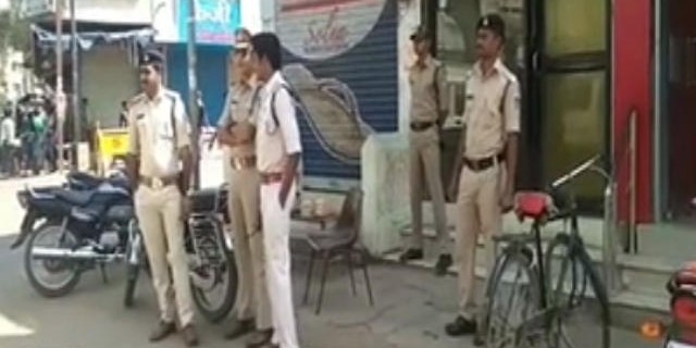 security alert on holi in damoh