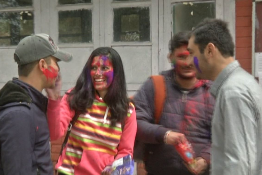 holi celebration