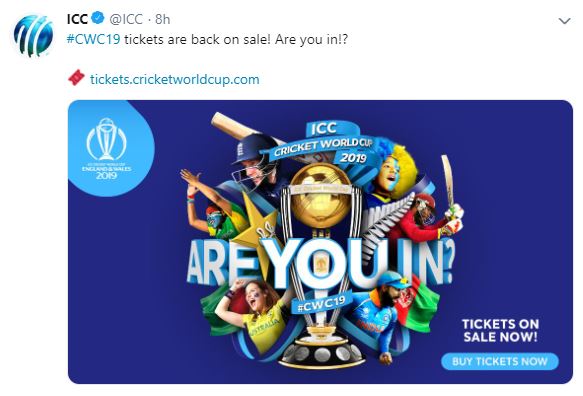 World Cup tickets back on sale