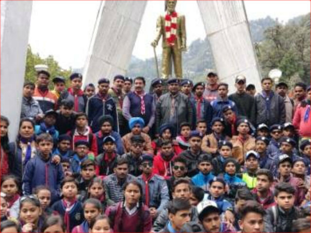 himachal pradesh, chamba, dalhousie, delhi scout and guide team, himachal tourism