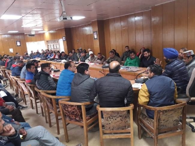 bharmour administration meeting