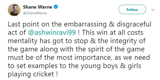 Shane Warne, IPL 2019, Ashwin