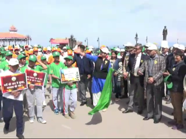 forest fire awareness rally organised by forest department