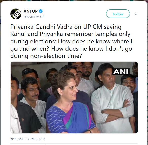 priyanka hits back cm yogi