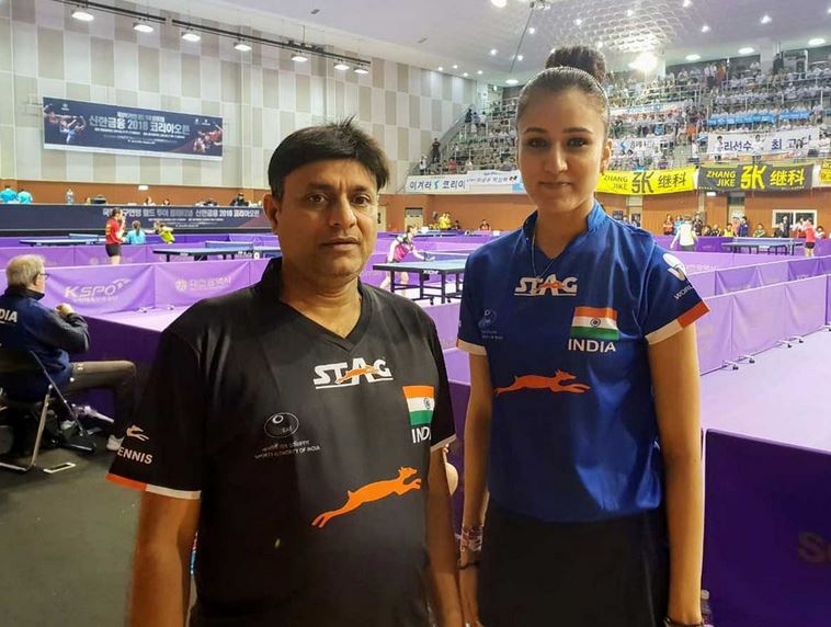 Manika Batra Lefts Her Childhood coach