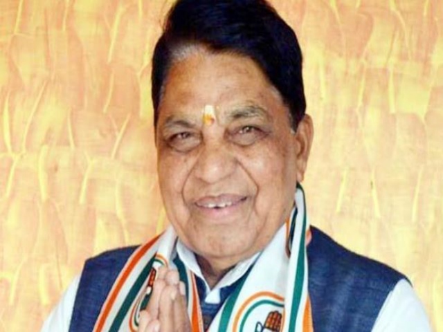 dhaniram shandilya, congress candidate, shimla(file photo)