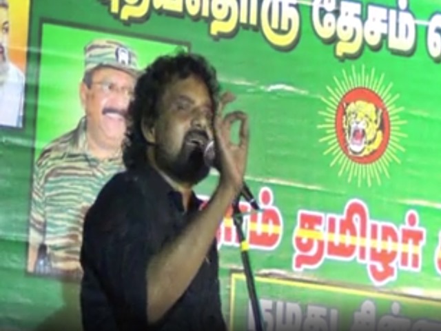 director kalanjiyam in theni ls election campaign