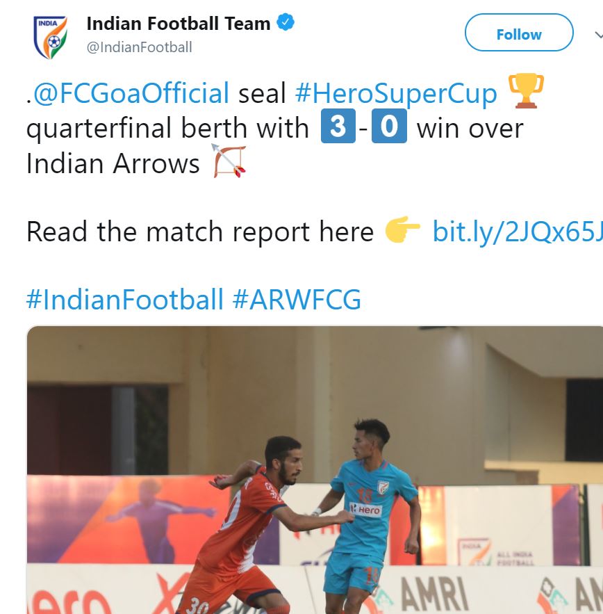 सौजन्य :https://twitter.com/IndianFootball