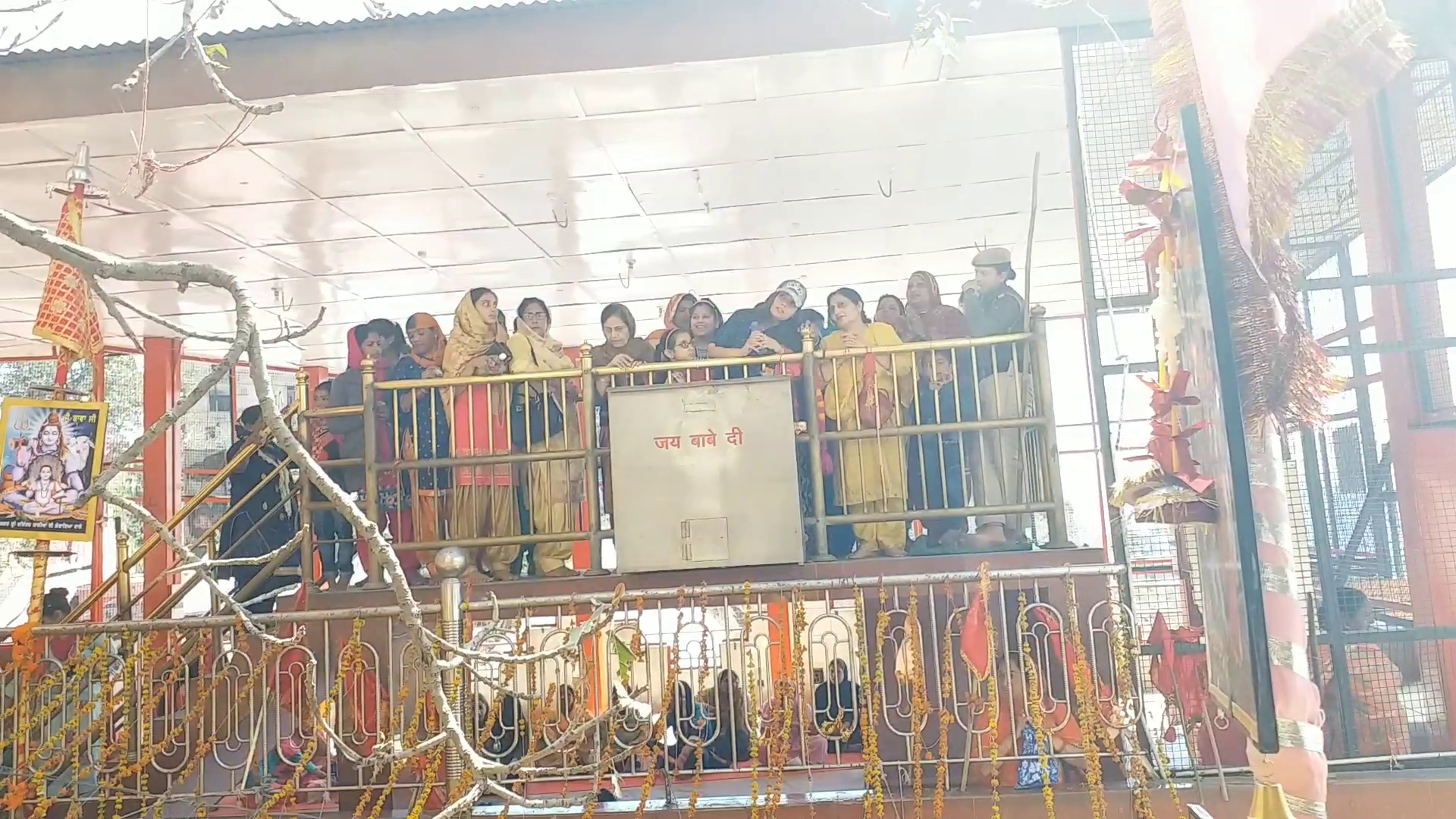 devotees in baba balak nath temple