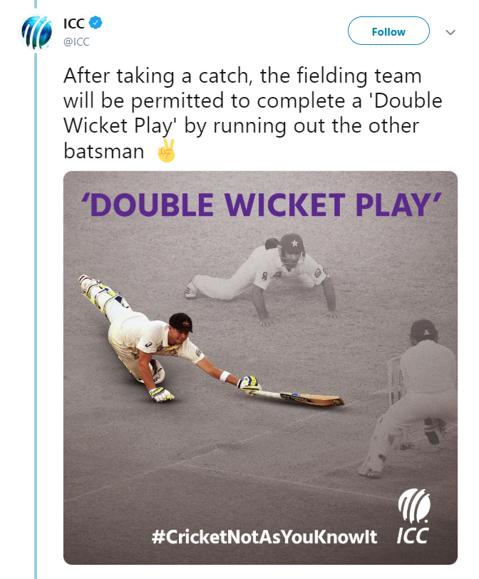 #CricketNotAsYouKnowIt