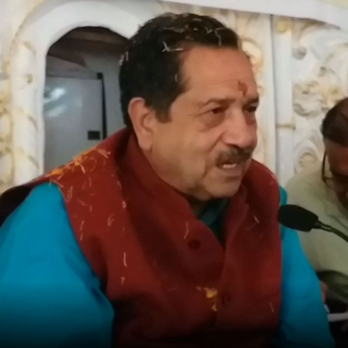 Indresh kumar statement on congress in Hamirpur