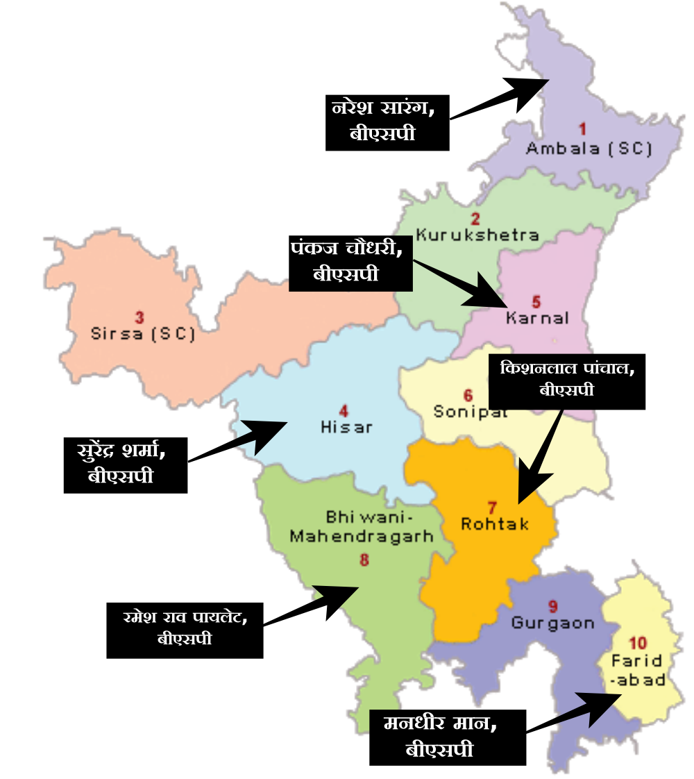 bsp lsp announce loksabha candidates list