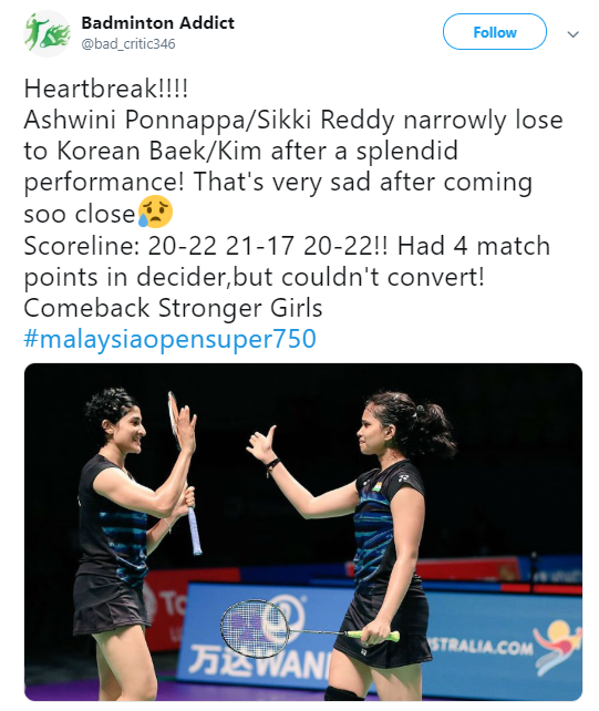 Sameer suffers heart-breaking loss to Shi Yuqi in Malaysia Open