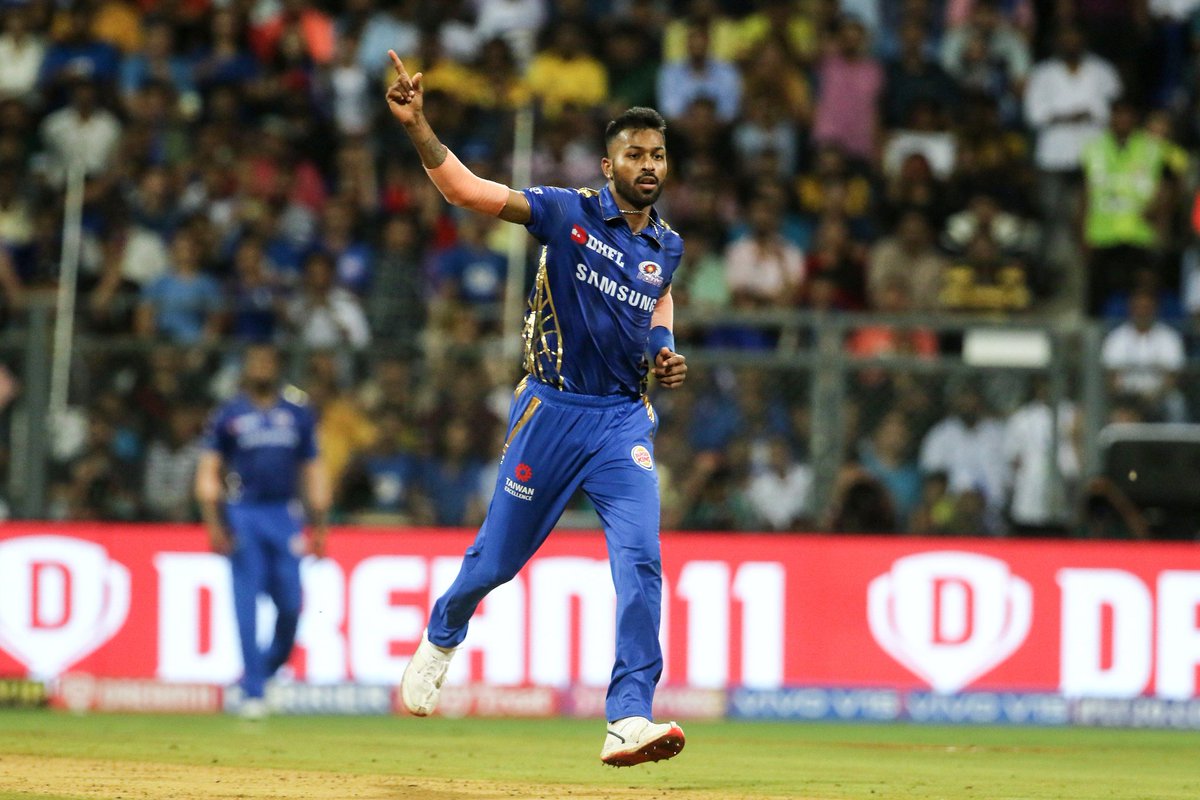 Hardik Pandya,  Mahendra Singh Dhoni, MI, CSK, IPL 2019