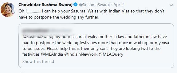 sushma swaraj etvbharat