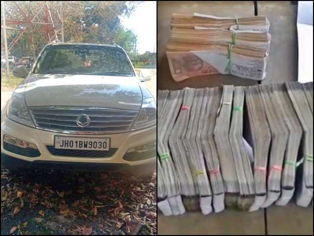 police recovered more than 9.23 lakh rupees during vehicle checking in Ranchi