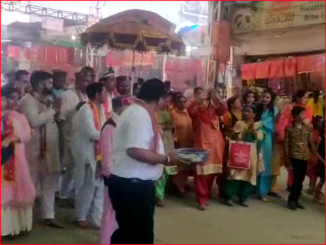 dharmshala, jwalamukhi temple Decoration on chetra navratri