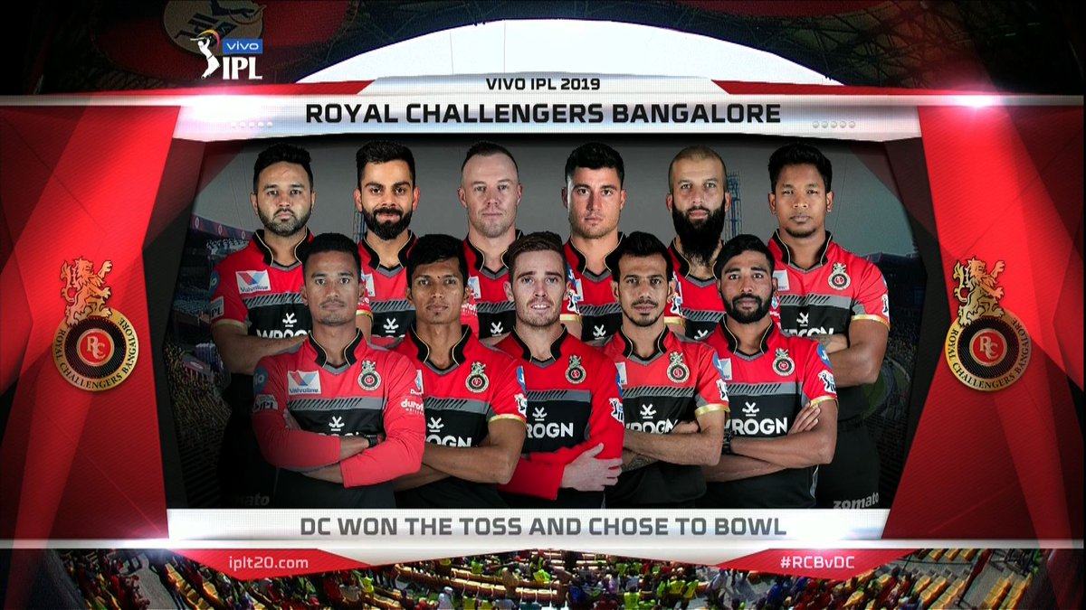 RCB vs DC