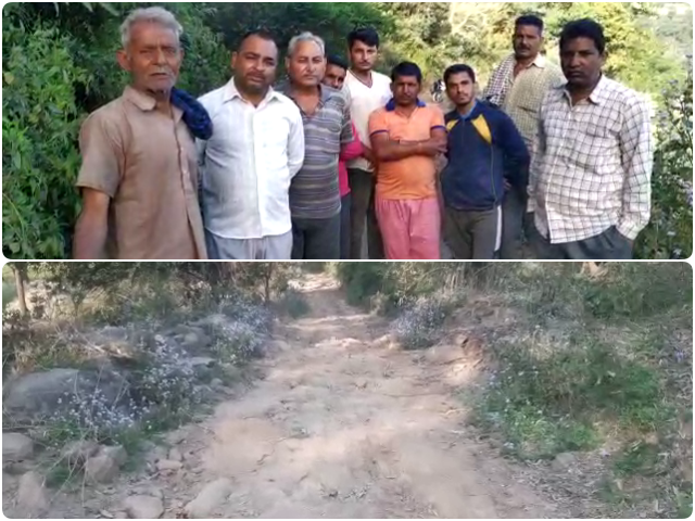 bilaspur, Road and water problem in Saloha village of Bilaspur