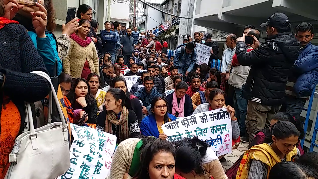 Student Parents Forum protest