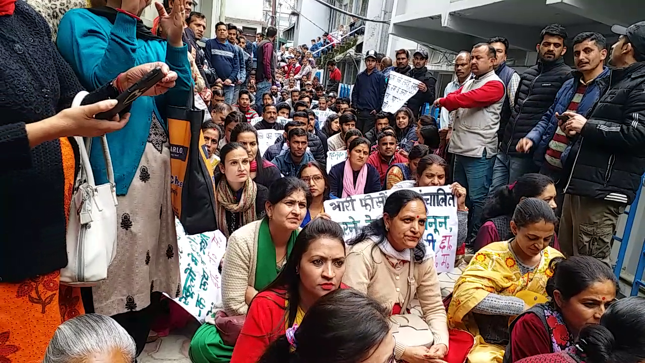 Student Parents Forum protest