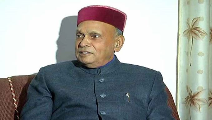 prem kumar dhumal, former cm