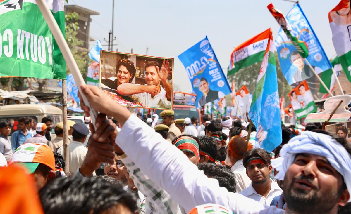 rahul road show etvbharat