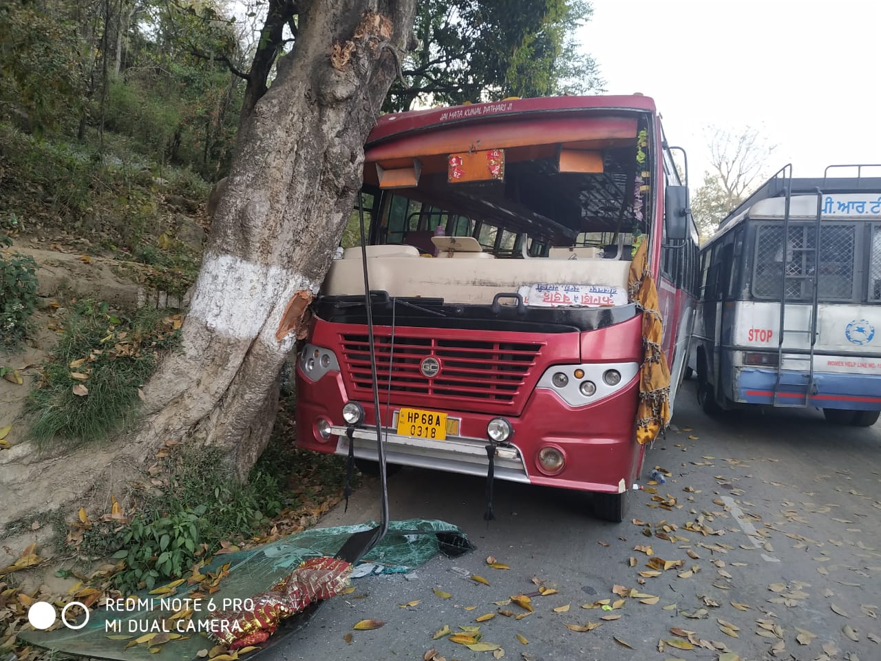 bus accident in dharamshala